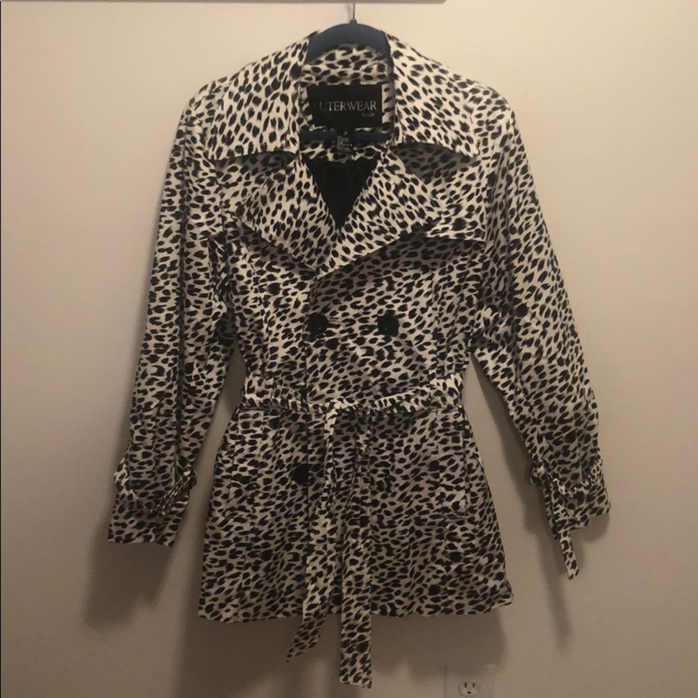 Outerwear by Lisa Leopard Print Jacket